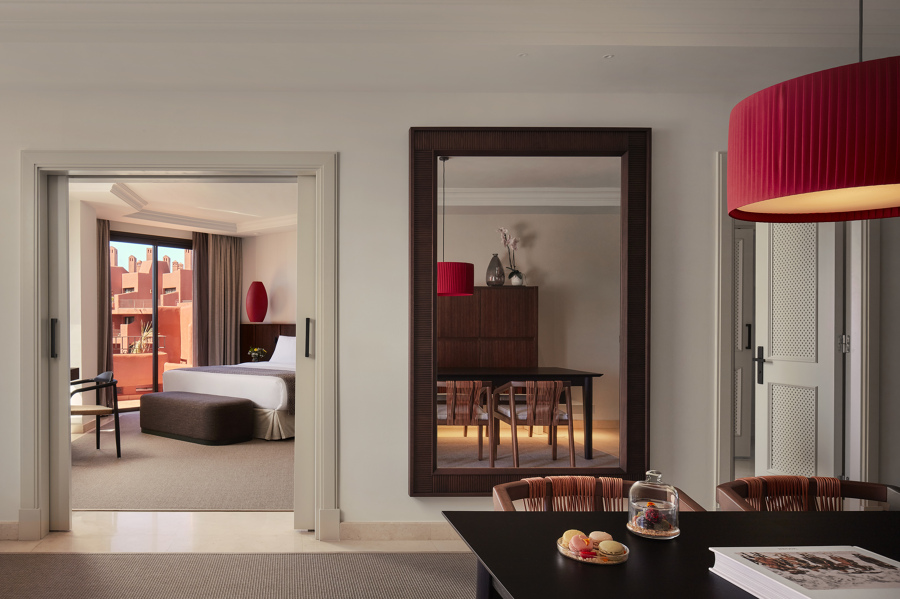 Suite mit Gartenblick